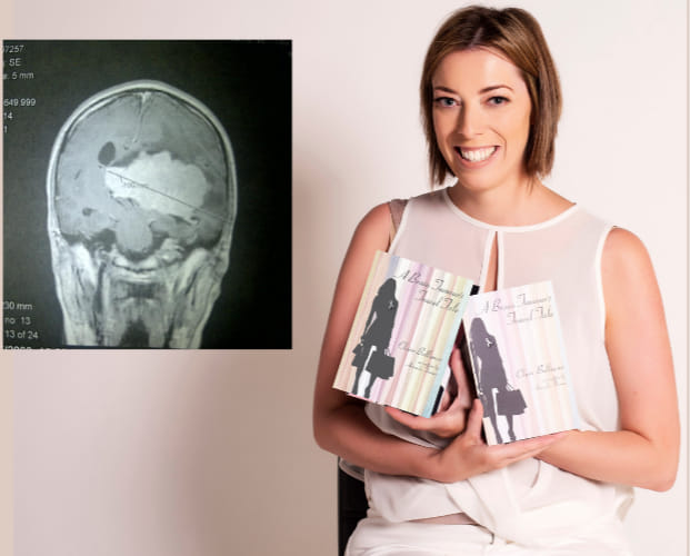 Claire Bullimore was diagnosed with a Intraventricular Meningioma - A Brain Tumour's Travel Tale