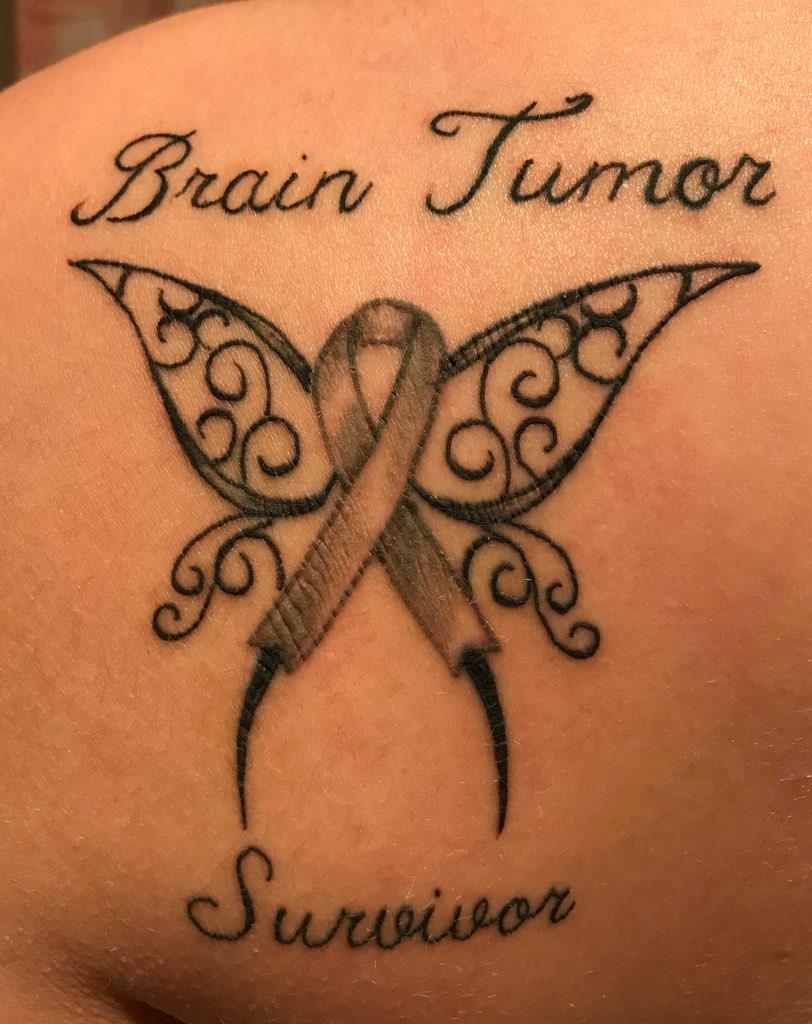 Brain tumor tattoo